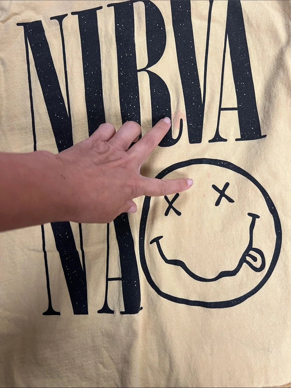 T-Shirt - Graphic Band Oversized Tee lot see sizes Nirvana, AC/DC, Sublime